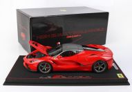 BBR Models  Ferrari Ferrari LaFerrari - ROSSO CORSA / GRIGIO Rosso Corsa