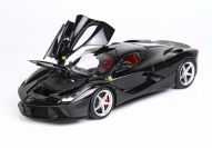 BBR Models  Ferrari Ferrari LaFerrari - DAYTONA BLACK - Black