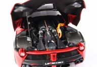 BBR Models  Ferrari Ferrari LaFerrari - ROSSO FUOCCO / BLACK Red Metallic