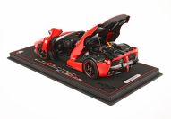 BBR Models  Ferrari Ferrari LaFerrari Aperta - ROSSO CORSA / BLACK - Rosso Corsa