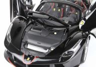 BBR Models  Ferrari Ferrari LaFerrari Aperta - BLACK DAYTONA MET - Black Metallic