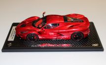BBR Models  Ferrari Ferrari LaFerrari - L.Hamilton - ROSSO FUOCO - Red Metallic