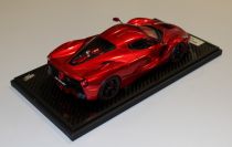 BBR Models  Ferrari Ferrari LaFerrari - L.Hamilton - ROSSO FUOCO - Red Metallic