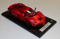 BBR Models  Ferrari Ferrari LaFerrari - L.Hamilton - ROSSO FUOCO - Red Metallic