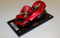 BBR Models  Ferrari Ferrari LaFerrari - L.Hamilton - ROSSO FUOCO - Red Metallic