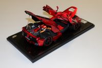 BBR Models  Ferrari Ferrari LaFerrari - L.Hamilton - ROSSO FUOCO - Red Metallic