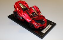 BBR Models  Ferrari Ferrari LaFerrari - L.Hamilton - ROSSO FUOCO - Red Metallic