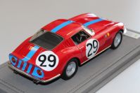 BBR Models 1966 Ferrari Ferrari 275 GTB - 24h Le Mans #29 - Red / Blue