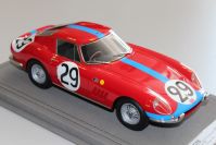 BBR Models 1966 Ferrari Ferrari 275 GTB - 24h Le Mans #29 - Red / Blue