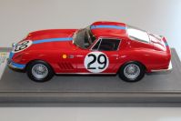 BBR Models 1966 Ferrari Ferrari 275 GTB - 24h Le Mans #29 - Red / Blue