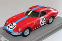 BBR Models 1966 Ferrari Ferrari 275 GTB - 24h Le Mans #29 - Red / Blue