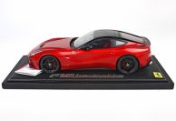 BBR Models 2013 Ferrari Ferrari F12 Berlinetta - RED F1/2008 Red F1 / Black