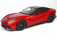 BBR Models 2013 Ferrari Ferrari F12 Berlinetta - RED F1/2008 Red F1 / Black