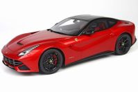 BBR Models 2013 Ferrari Ferrari F12 Berlinetta - RED F1/2008 Red F1 / Black