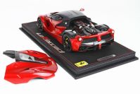 BBR Models 2012 Ferrari Ferrari LaFerrari OPEN - RED MICA - Red Metallic / Carbon