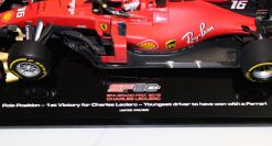 BBR Models 2019 Ferrari Ferrari SF90 GP Belgium 2019 - Leclerc - Red