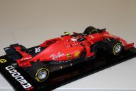 BBR Models 2019 Ferrari Ferrari SF90 GP Belgium 2019 - Leclerc - Red