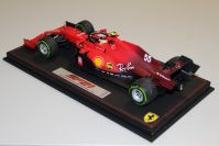 BBR Models  Ferrari Ferrari SF21 C.Sainz #55 - GP Italy - Red