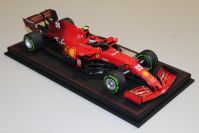 BBR Models  Ferrari Ferrari SF21 C.Sainz #55 - GP Italy - Red