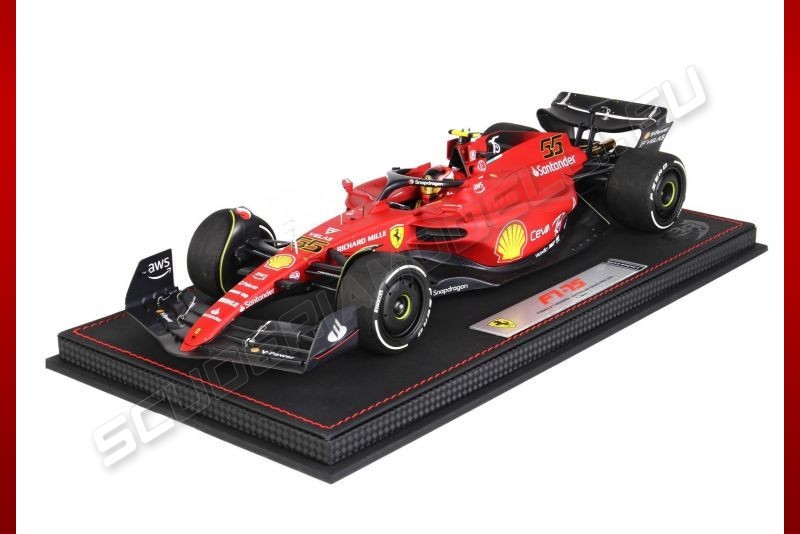 BBR Models  Ferrari Ferrari F1 - 75 GP Australia - C.Sainz - Red