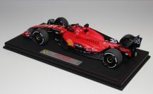 BBR Models  Ferrari Ferrari SF-23 GP Singapore 2023 - C.Leclerc - Red