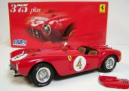 BBR Models 1954 Ferrari Ferrari 375 Plus - Le Mans Red