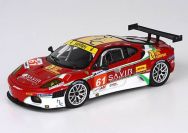 BBR Models 2011 Ferrari 43 FERRARI 430 GT2 - AF Corse #61 - 20/20 Red / White