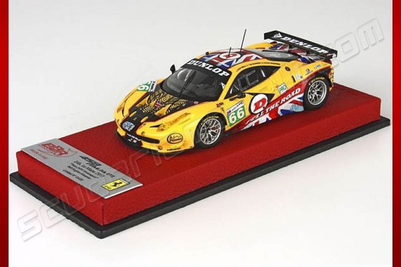 BBR Models 43 FERRARI 458 GT2 - JMW Motorsport #66 - 20/20