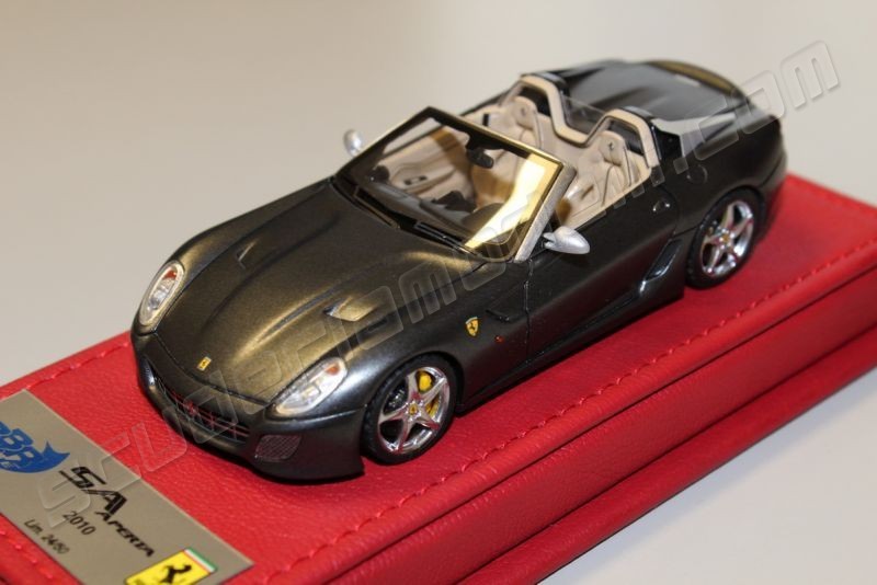 BBR Models 43 Ferrari 599 SA Aperta - MEDIUM SILVER