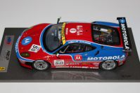 BBR Models 2007 Ferrari Ferrari F430 GT2 - FIA GT 2007 #50 - Red / Blue