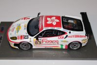 BBR Models 2007 Ferrari Ferrari F430 GT2 - 24H Le Mans 2007 #83 White