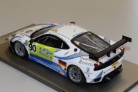 BBR Models 2008 Ferrari FERRARI F430 GT2 - 24h Le Mans 2008 #90 -KROHN DOOR - White / Green