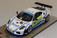 BBR Models 2008 Ferrari FERRARI F430 GT2 - 24h Le Mans 2008 #90 -KROHN DOOR - White / Green