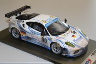 BBR Models 2008 Ferrari FERRARI F430 GT2 - 24h LM 2008 #90 -KROHN DOOR - DIRTY White / Green