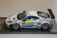 BBR Models 2008 Ferrari FERRARI F430 GT2 - 24h LM 2008 #90 -KROHN DOOR - DIRTY White / Green