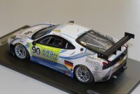 BBR Models 2008 Ferrari FERRARI F430 GT2 - 24h LM 2008 #90 -KROHN DOOR - DIRTY White / Green