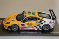 BBR Models 2008 Ferrari FERRARI F430 GT2 - 24h Le Mans 2008 #96 - Yellow / White