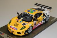 BBR Models 2008 Ferrari FERRARI F430 GT2 - 24h Le Mans 2008 #96 - Yellow / White