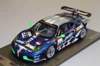 BBR Models 2008 Ferrari FERRARI F430 GT2 - JMB Racing #99 - Blue metallic