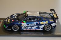 BBR Models 2008 Ferrari FERRARI F430 GT2 - JMB Racing #99 - Blue metallic