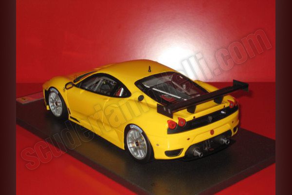 BBR Models Ferrari F430 GT Press 2005 - YELLOW - - Scuderiamodelli