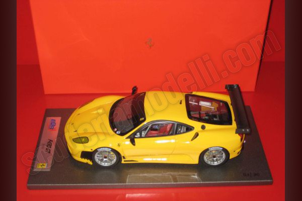 BBR Models Ferrari F430 GT Press 2005 - YELLOW - - Scuderiamodelli