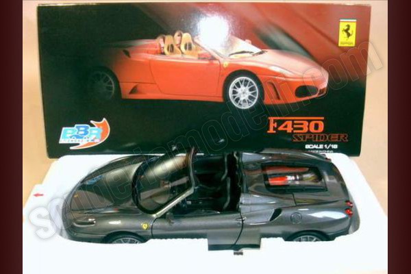 BBR Models Ferrari F430 Spider - SILVERSTONE GRAY