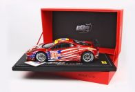 BBR Models 2012 Ferrari Ferrari 458 GT2 GTE AM - NAPA #61 - Red