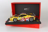 BBR Models 2011 Ferrari FERRARI 458 GT2 - JMW Motorsport #66 Yellow