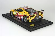 BBR Models 2011 Ferrari FERRARI 458 GT2 - JMW Motorsport #66 Yellow