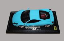 BBR Models 2009 Ferrari Ferrari 458 ITALIA - BABY BLUE - Baby Blue