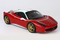 BBR Models 2012 Ferrari Ferrari 458 Italia Challenge  - LAUDA - Red / White