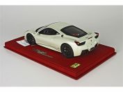 BBR Models 2011 Ferrari Ferrari 458 Challenge - WHITE METALLIC - Pearl White