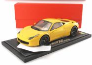 BBR Models 2009 Ferrari Ferrari 458 ITALIA - GIALLO MODENA - Yellow